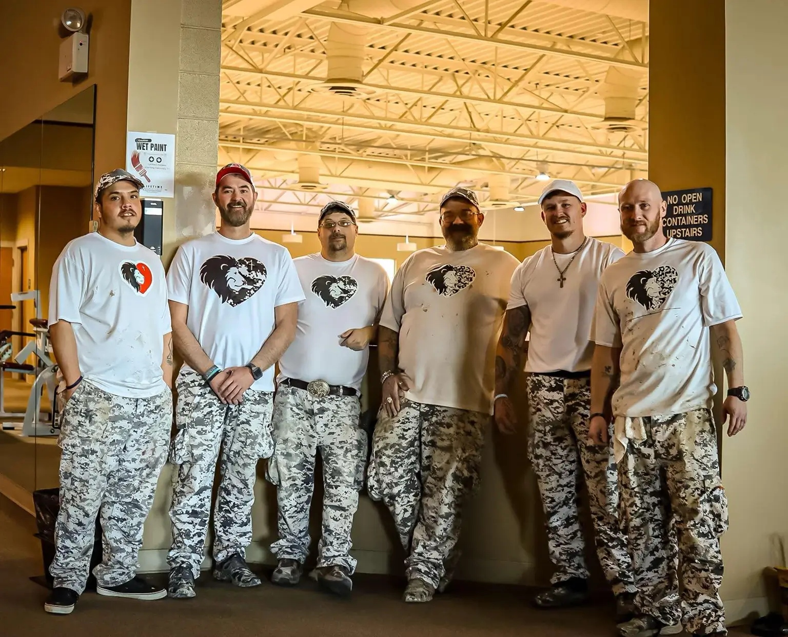 The Lionheart Painting team